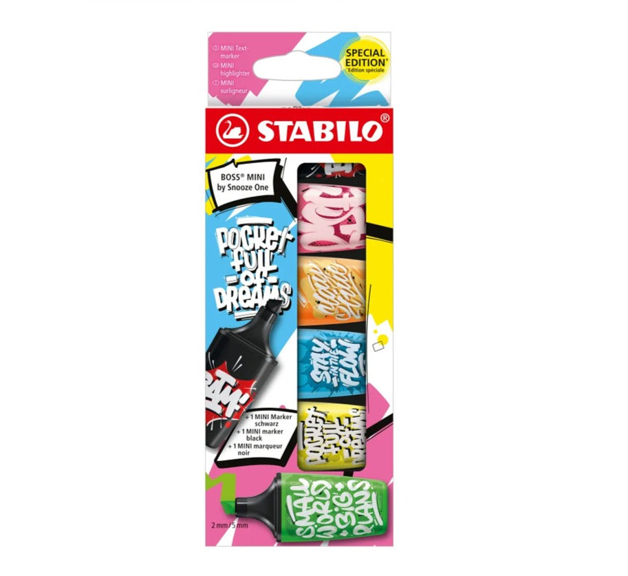 STABILO Highlighter BOSS MINI by Snooze One