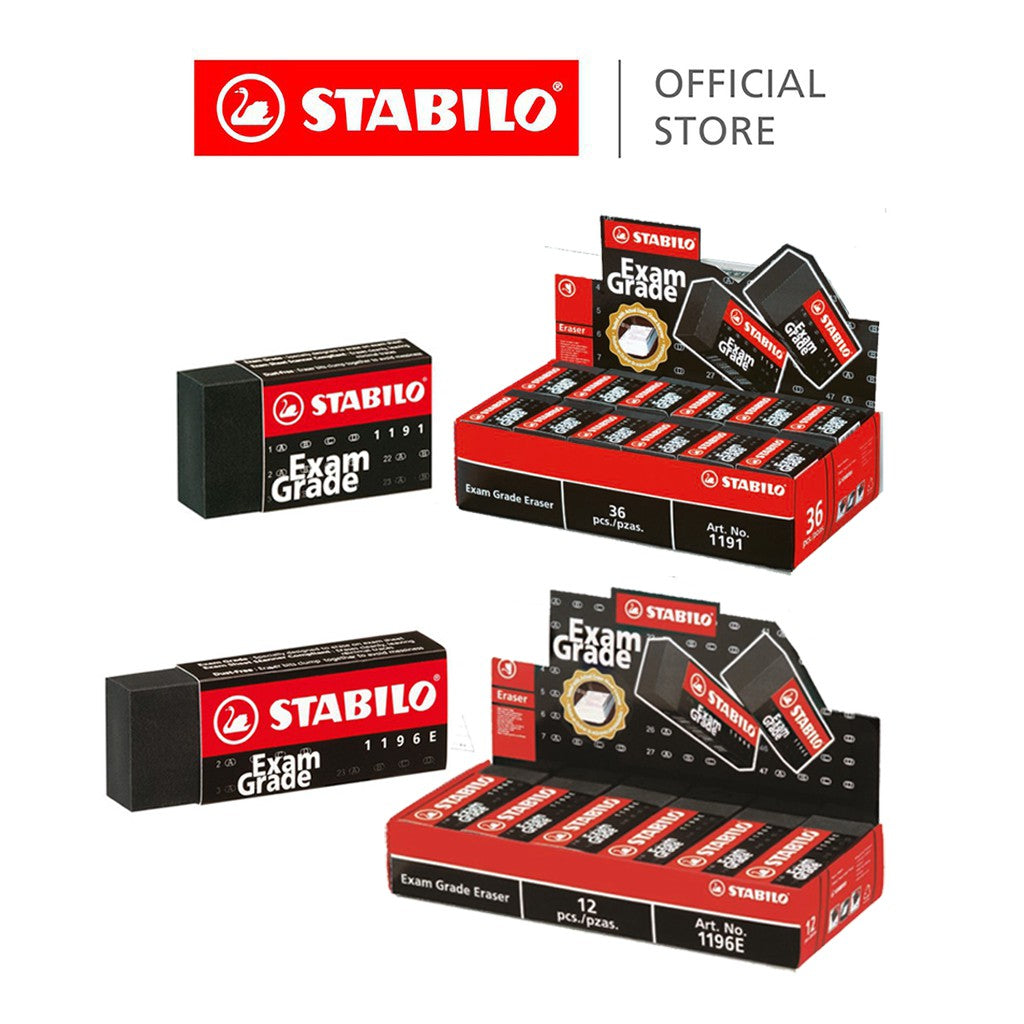 STABILO Stationery Exam Grade eraser small 1191 big 1196E