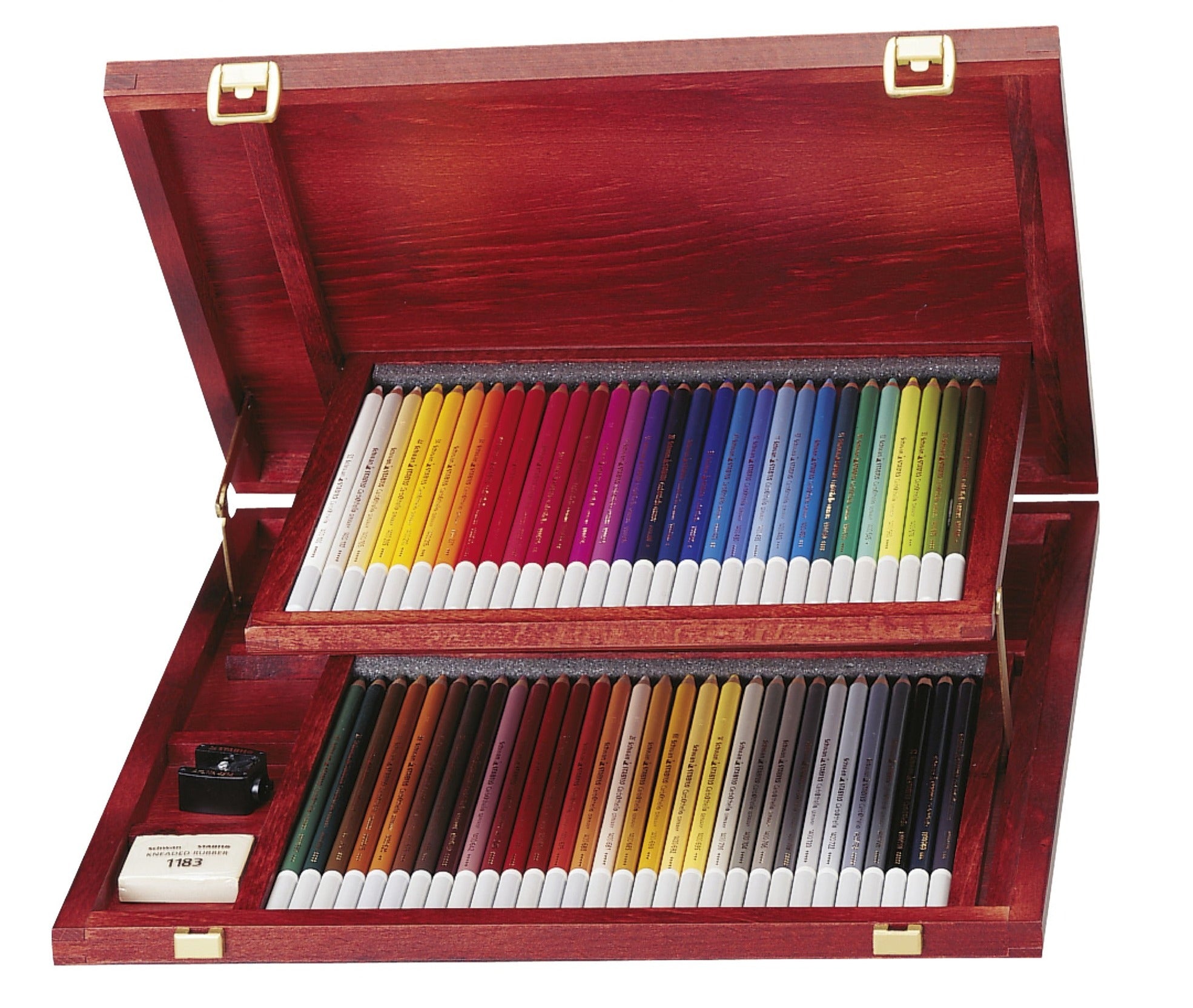 Stabilo CarbOthello Chalk-Pastel Colored Pencil, 4.4 mm - 60-Color Wooden Case Set Thumbnail