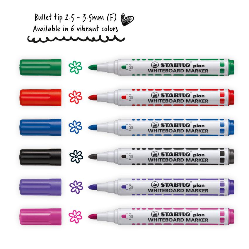 Stabilo plan whiteboard marker Clearance