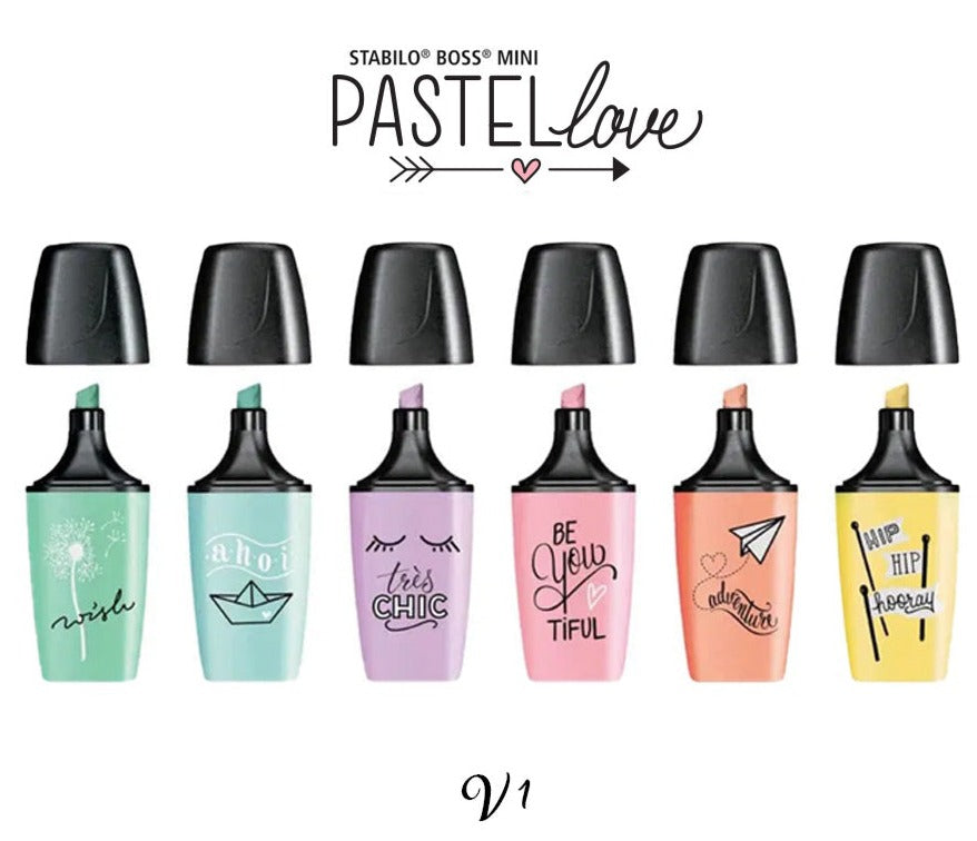 STABILO BOSS mini Pastel Love Highlighter